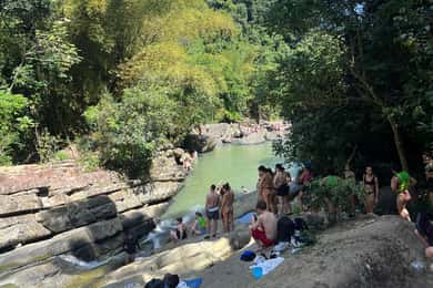 San Juan: El Yunque-vandfald og Luquillo-strandtur
