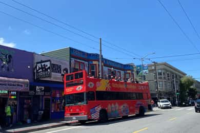 San Francisco: Stadsvandring med sightseeing med hop-on hop-off-buss