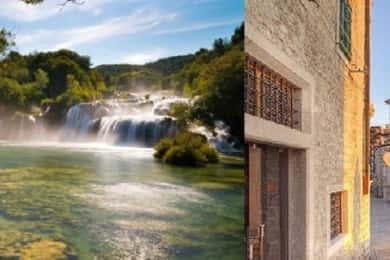 From Sibenik: Private Sibenik and Krka Waterfalls tour