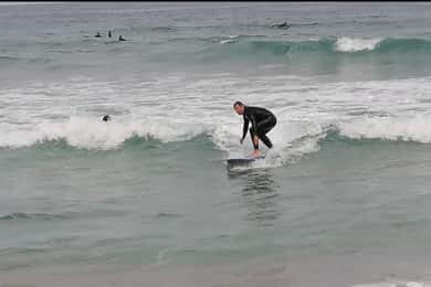 Aula de surf privada na praia grande sintra portugal