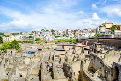 Ercolano: Herculaneum Εισιτήριο εισόδου με προαιρετικό ηχητικό οδηγό