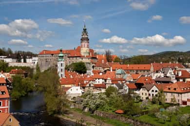 De Praga: Excursão de 1 dia a Cesky Krumlov com entrada no Castelo