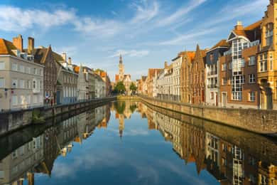 Depuis Amsterdam : Excursion d'une journée à Bruges en espagnol ou en anglais