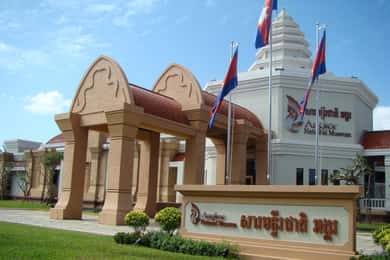Billets pour le musée national d'Angkor avec prise en charge en tuk-tuk