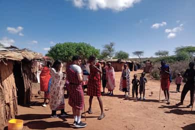 Kenya: Maasai Village Visit with Traditional Dance Show