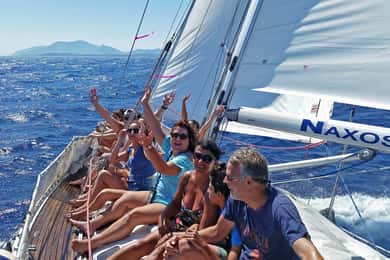 Naxos: Full-Day Sailing Tour w/ Swim Stops, Snacks & Drinks