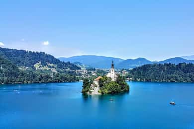 Vanuit Triëst: Meer van Bled en Ljubljana Tour