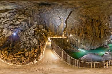 Yeguada de Lipica y cuevas de Škocjan desde Trieste