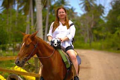 Full-Day tour in Miches : Horseback Riding + ATV Off-Road