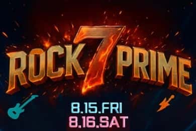 7 ROCK PRIME 2025 Ticket Seoul (CNBLUE NELL QWER LUCY etc)
