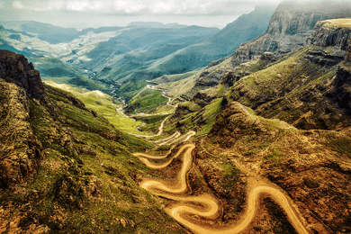 From Underberg: 4x4 Sani Pass Day Trip