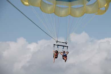 Playa del Carmen: Parasailing Adventure with Transfer