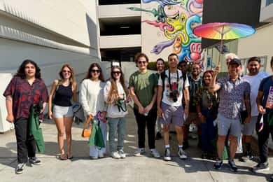 Tour a piedi della Rainbow Road di West Hollywood