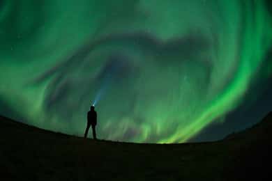 Von Reykjavik aus: Golden Circle and Northern Lights Tour