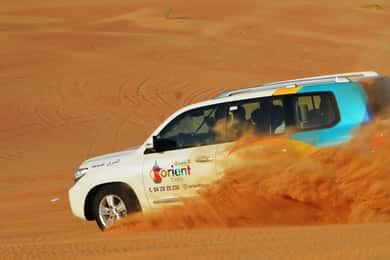 Safari por el desierto de Dubai, Quad, paseo en camello y Sandboarding