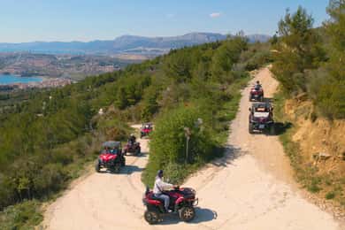 SPLIT : Excursion panoramique en quad à Podstrana
