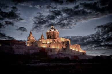 Kvällstur till Valletta, Mdina och Mosta