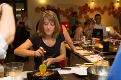 Madrid: 10 Tapas 2,5 horas de aula de culinária