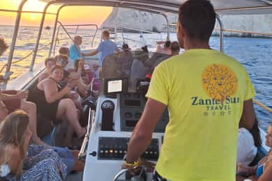 Zakynthos: Observação de tartarugas, Marathonísi e cruzeiro pelas cavernas de Keri