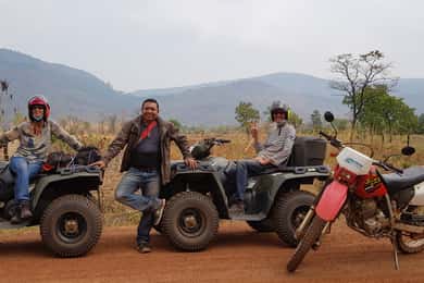 Siem Reap : 4 heures de randonnée en quad dans la campagne