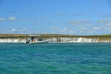Cygnet Bay Unique Tidal Waterfall Reefs Scenic Cruise