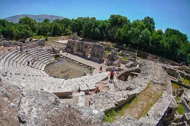 Dagtrip naar Saranda en Butrint Nationaal Park vanuit Corfu