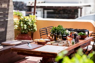 Santorini Cooking Class with Wine Tasting & Lunch