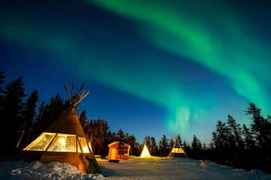 Yellowknife: 2 Nights Aurora Hunting and Viewing in Cabin