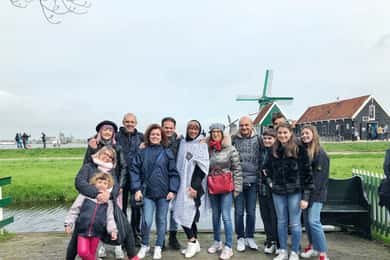 Zaanse Schans vindmøller 4-timers tur på italiensk
