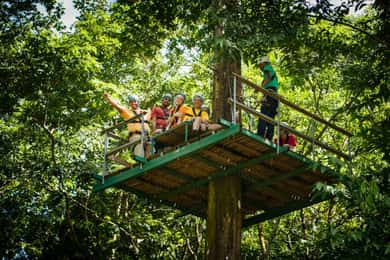 St Lucia Ultimate 3 Package: Aerial Tram Zip Line & Hiking
