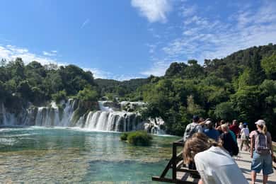 Depuis Zadar : excursion d'une journée aux chutes de Krka