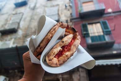 Napoli: Mercato del cibo di città e di strada