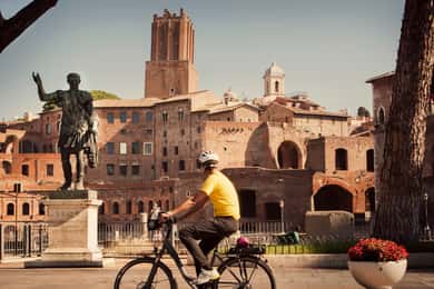 Rome: Private Half-Day Bike Tour with E-bike