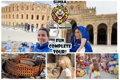 VIP Fun Tour: El Jem, Kairouan, Monastir/Sousse | Pickup All