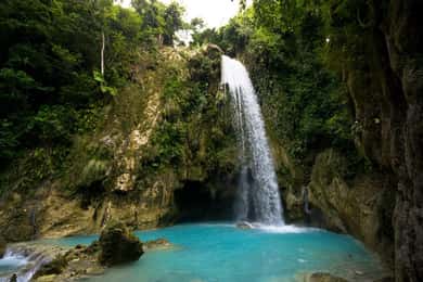 Cebu: Tubarão-baleia, Sumilon Sandbar e Inambakan Falls