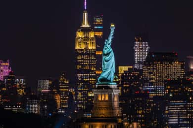 New York City Night Skyline Tour by Helicopter