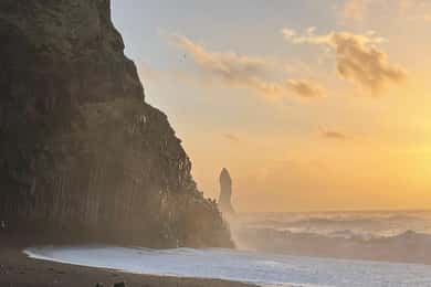 Tour Privado Costa Sur, Glaciar y Playa de Arena Negra