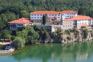Fra Skopje: Privat heldagstur til Ohrid og Sankt Naum