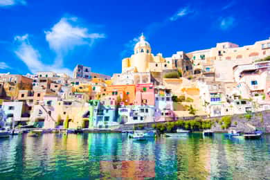 Da Sorrento: Tour in barca di Ischia e Procida