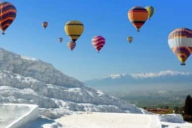 棉花堡：熱氣球之旅