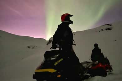 From Tromso: Arctic Wilderness Snowmobile Evening Tour