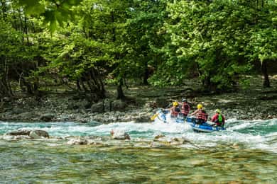 Epirus: Einfaches Rafting-Erlebnis auf dem Voidomatis-Fluss