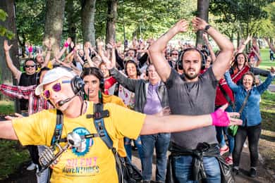 Edimburgo: Tour Avventura Silent Disco