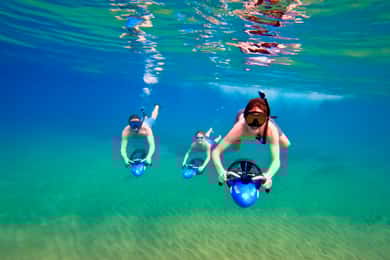 Wailea Beach: Guided Sea Scooter Snorkeling Tour