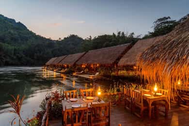 Bangkok: Excursión de 2 días por el río Kwai con hotel flotante y comidas