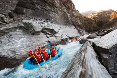 Queenstown: Avventura di rafting sul fiume Shotover