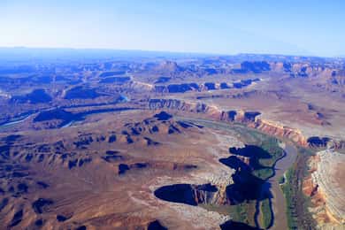 Moab's Best Backcountry Arches Scenic Flight 30min.