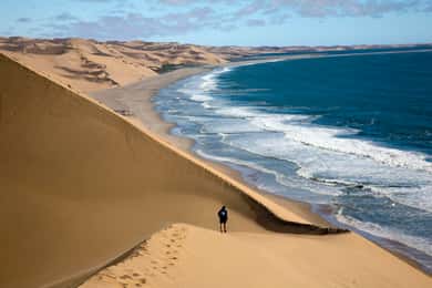 Walvis Baai: 4x4 woestijn excursie naar Sandwich Harbour Bay