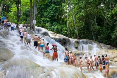 Jamaica: Cataratas do Rio Dunn e excursão de tubulação no rio Jungle