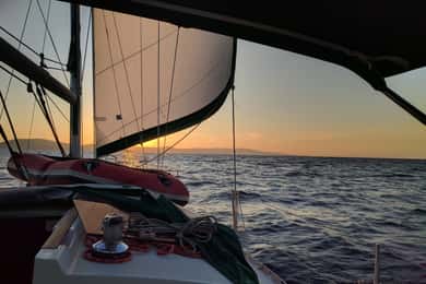 Neos Marmaras: Sunset West Sithonia Islets Sailboat Tour
